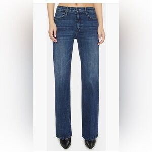 MOTHER Lil Kick It High Waist Straight Leg Jeans